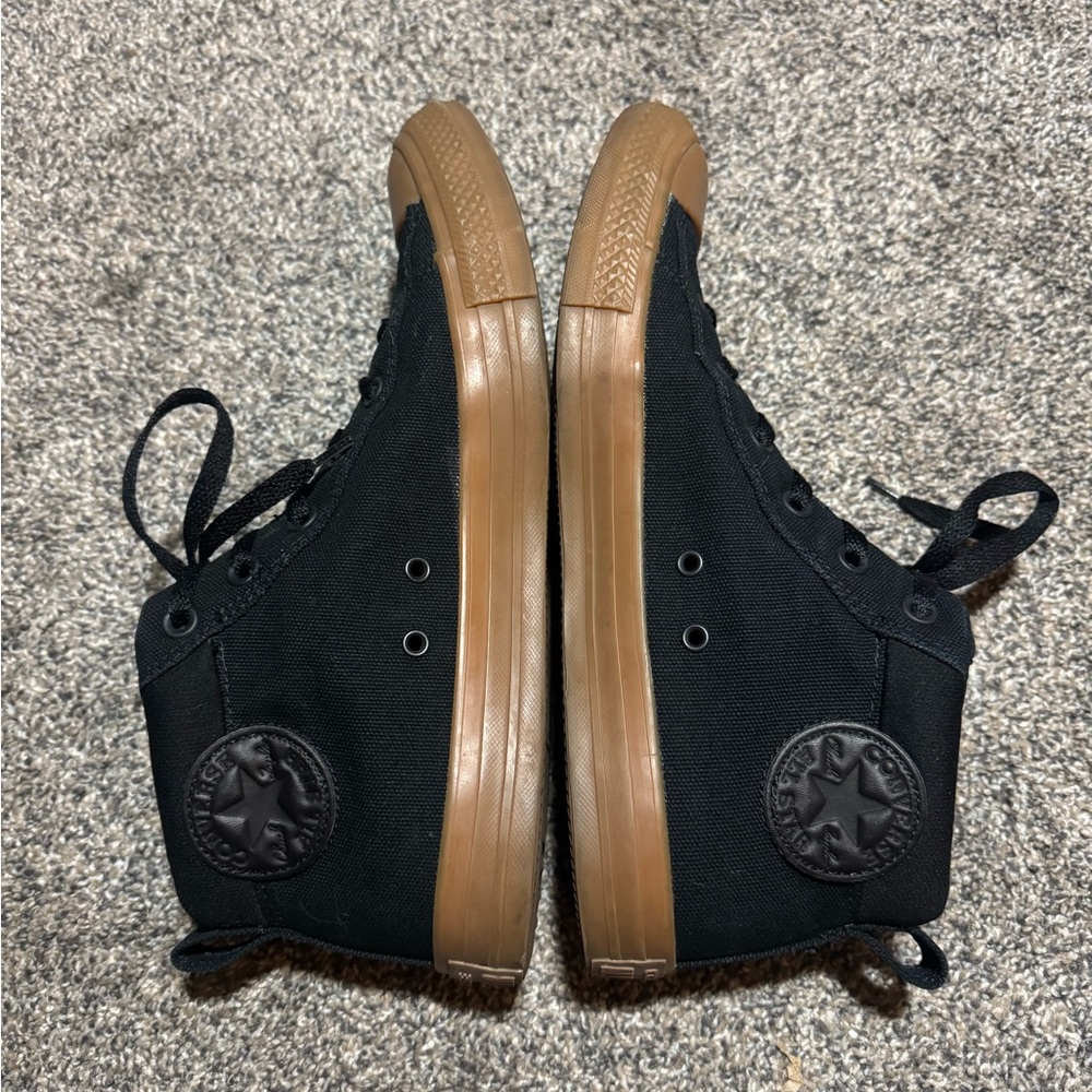 Unisex High Top Black Converse M 10.5 - Picture 3 of 10